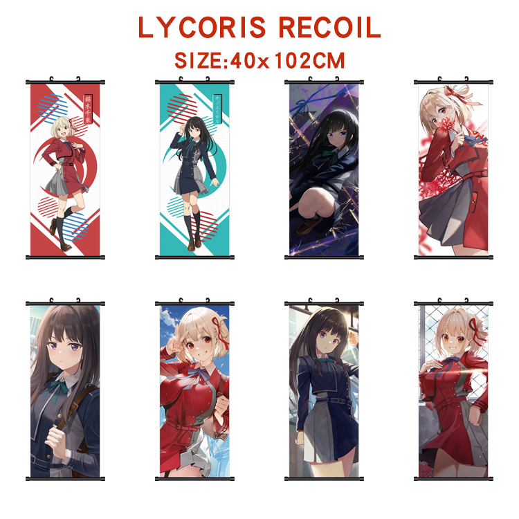 Lycoris Recoil anime wallscroll 40*120cm