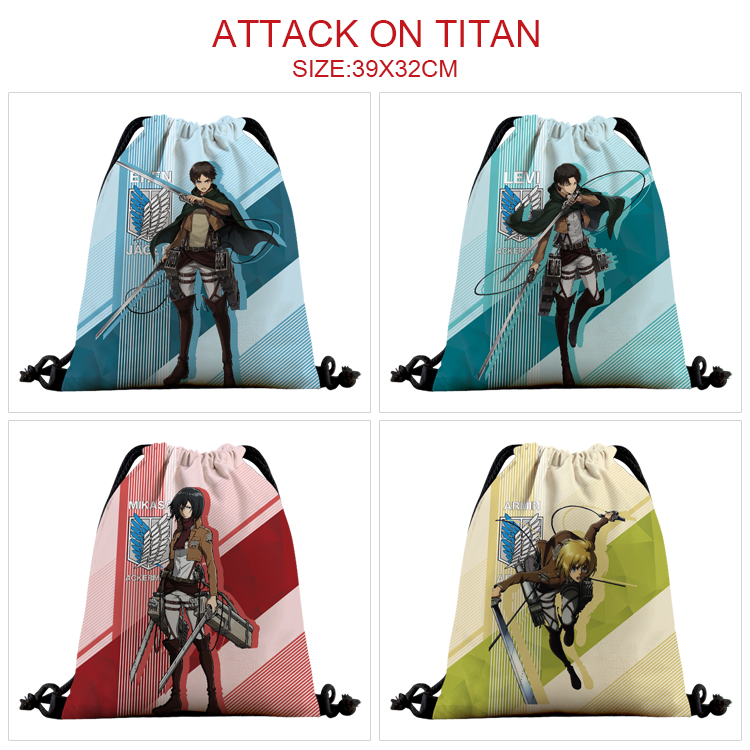 Attack On Titan anime bag