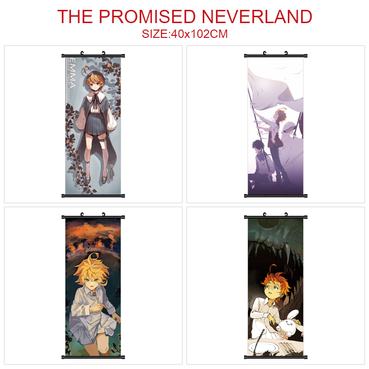 The Promised Neverland anime wallscroll 40*120cm