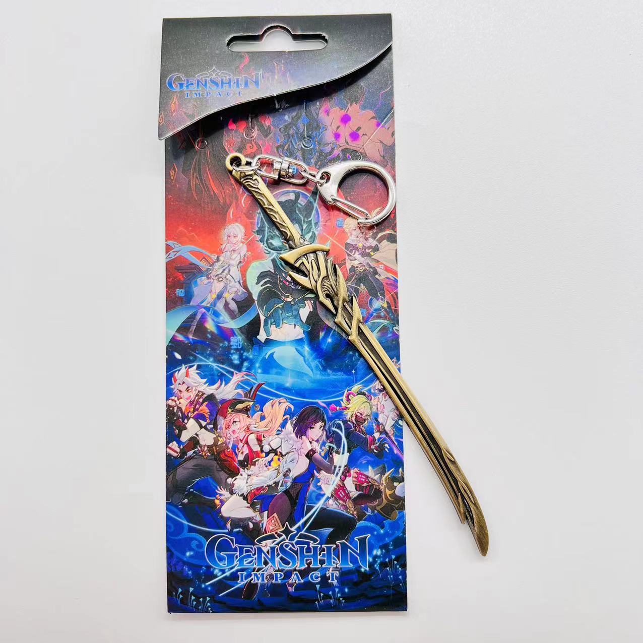 Genshin Impact anime keychain