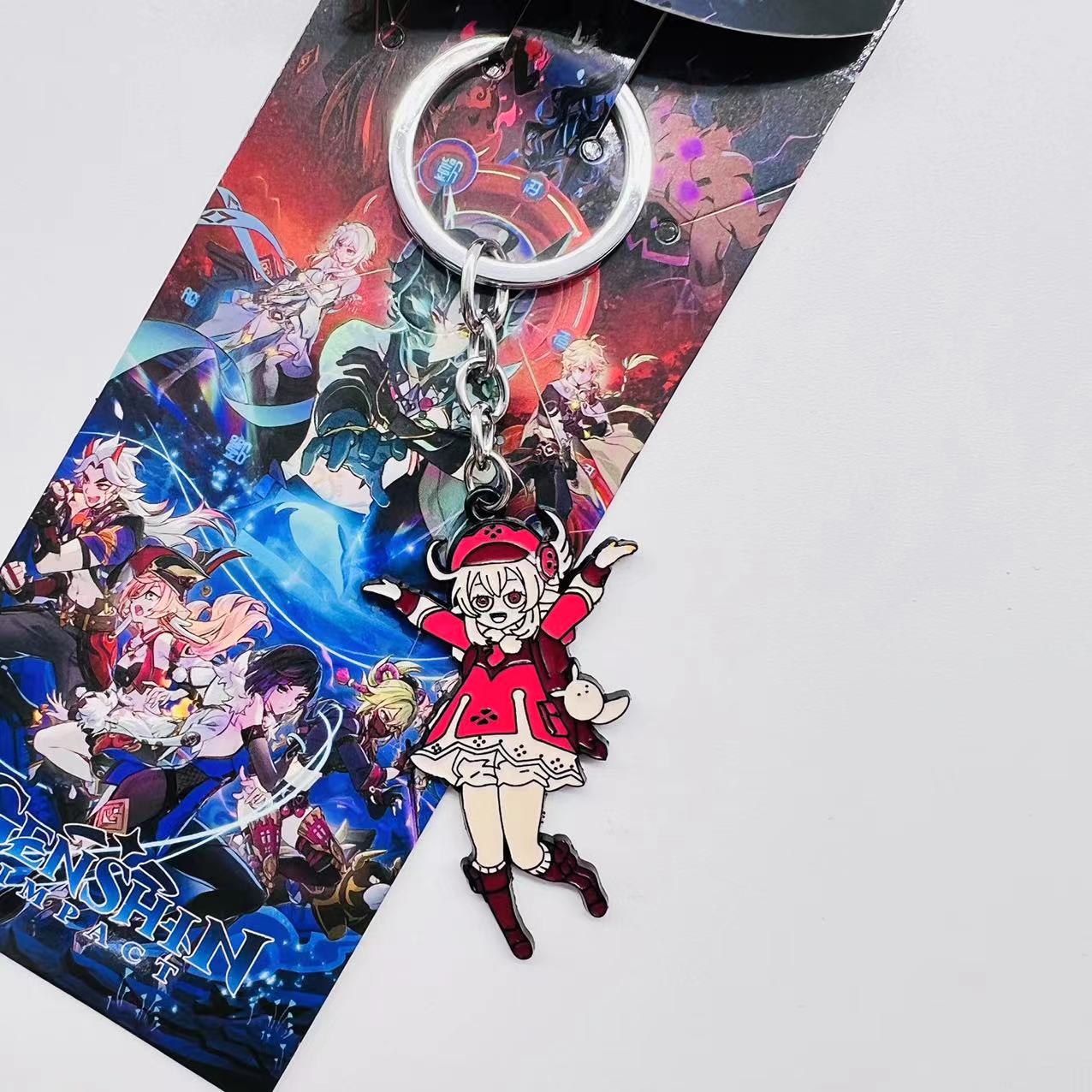 Genshin Impact anime keychain