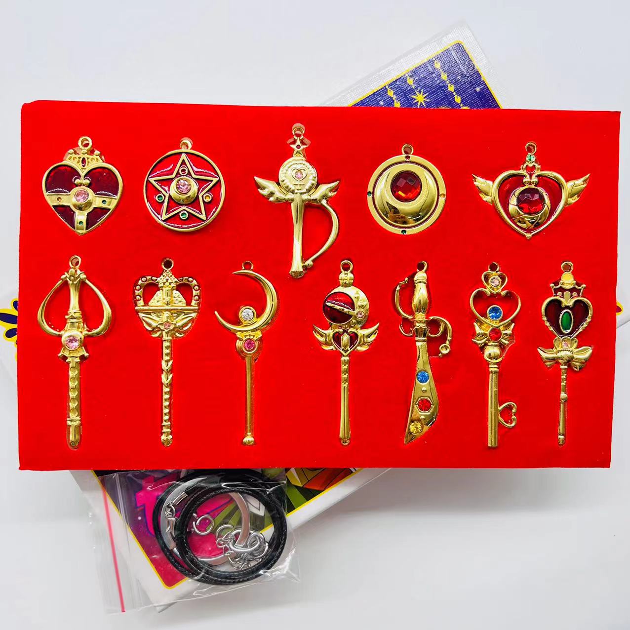 Sailor Moon Crystal anime Keychain price for a set