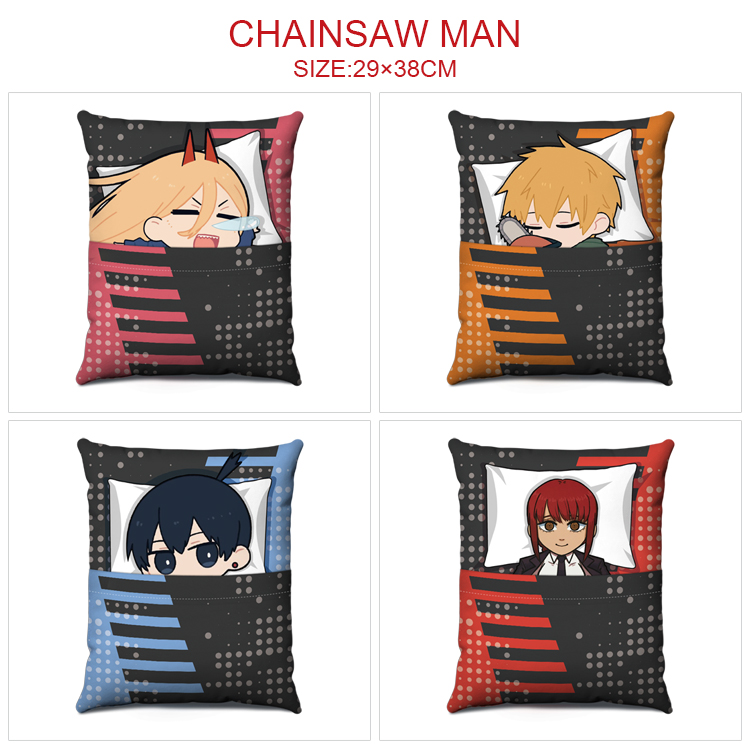 chainsaw man anime cushion 29*38cm