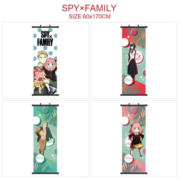 SPY×FAMILY anime wallscroll 60*170cm