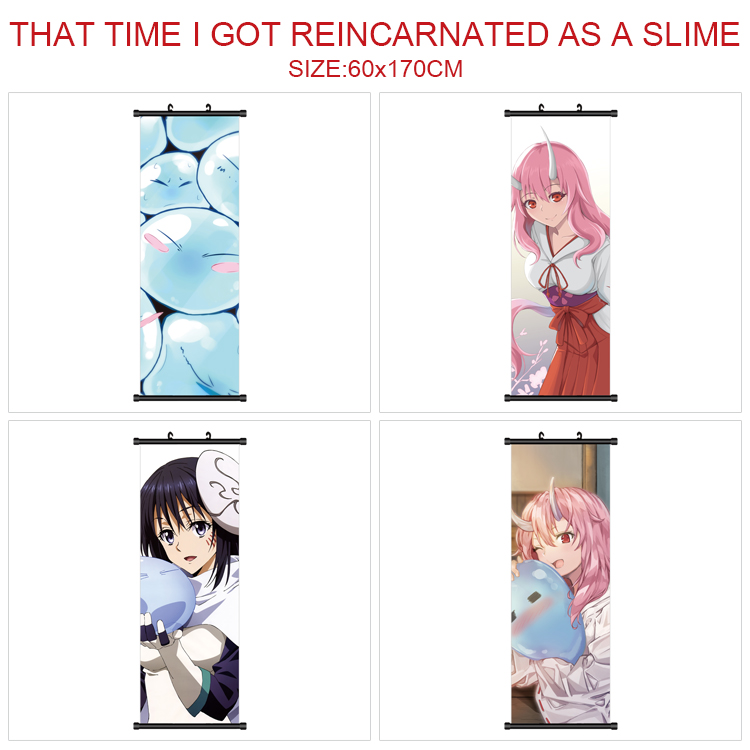 That Time I Got Reincarnated as a Slime anime wallscroll 60*170cm