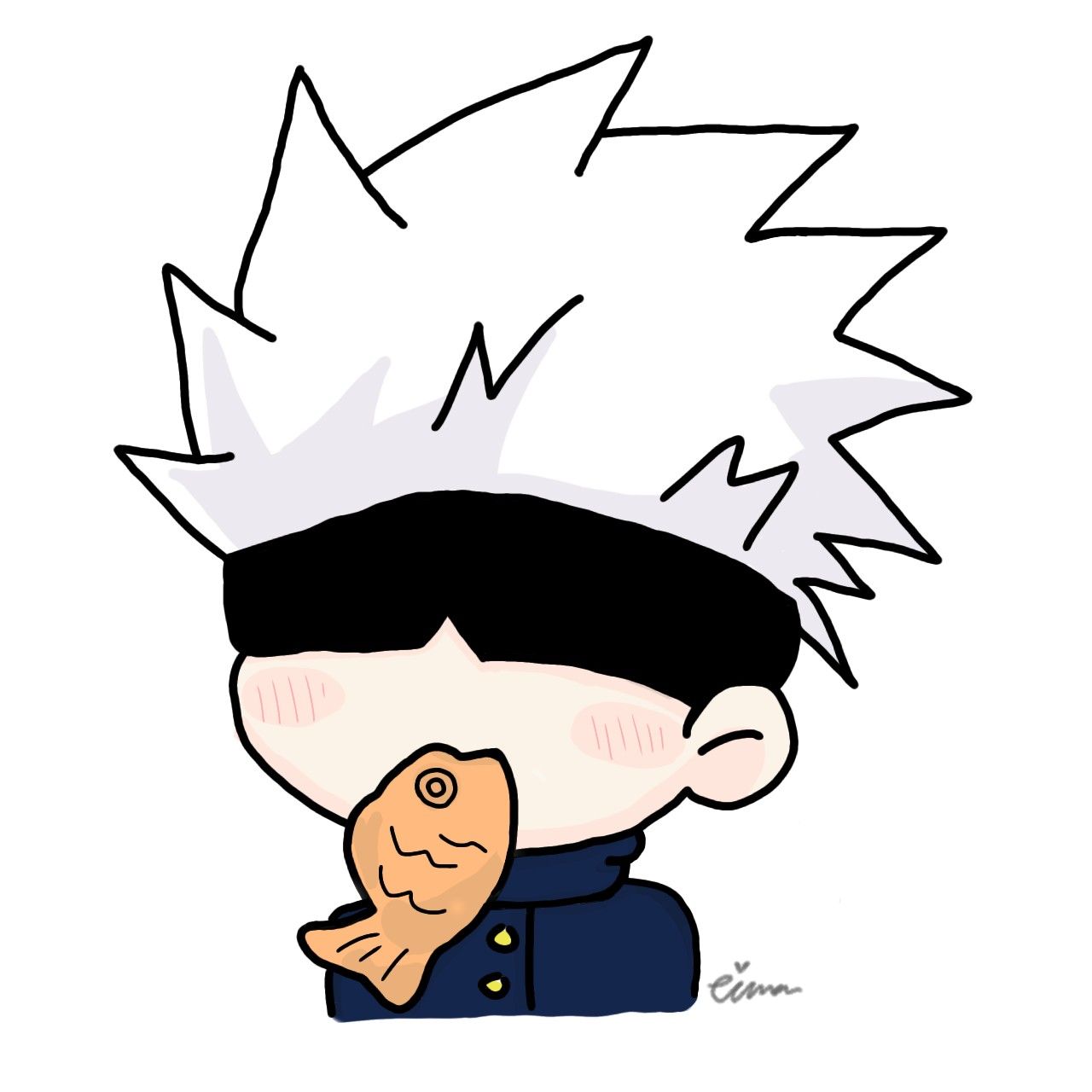 Jujutsu Kaisen anime car sticker