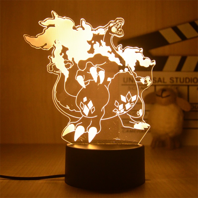 Pokemon anime 7 colours LED light