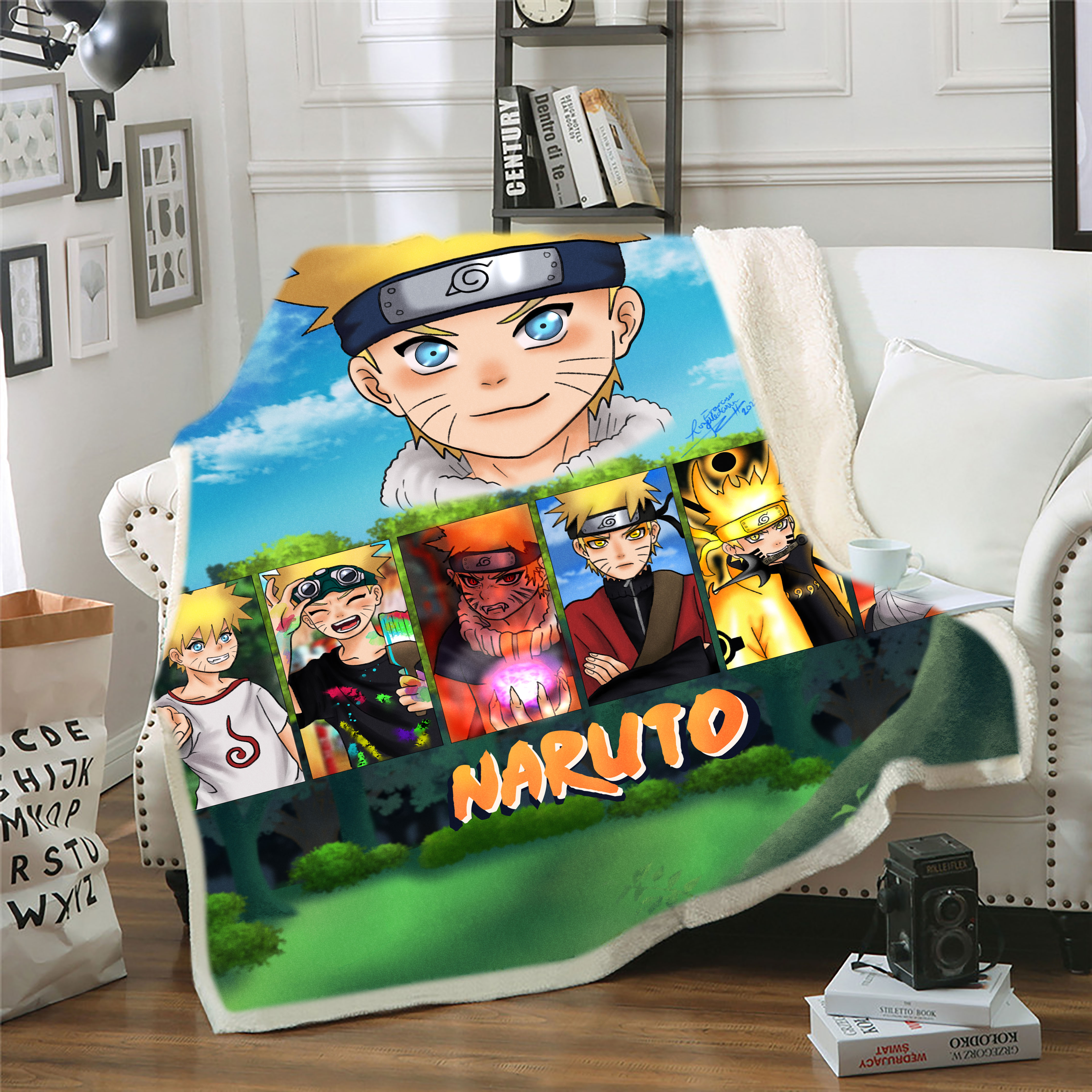 Naruto anime blanket 150*200cm