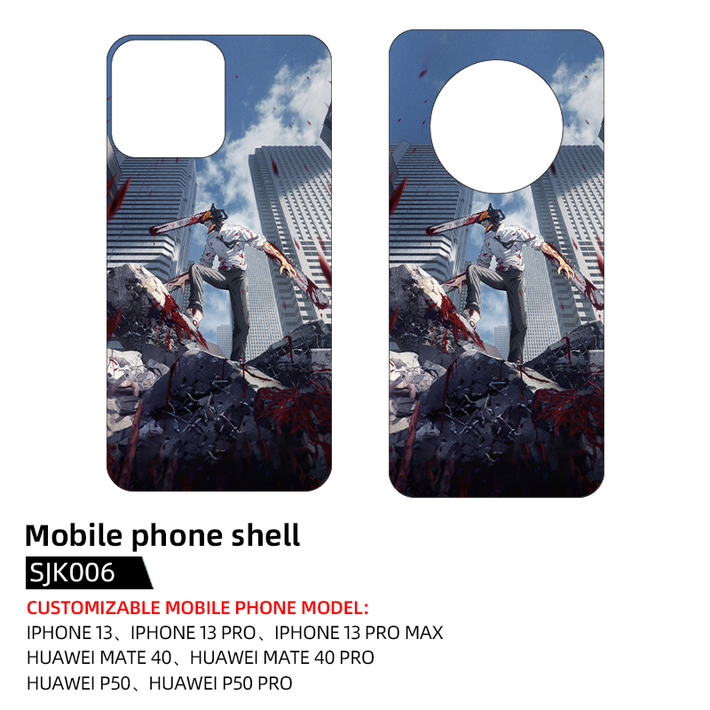 chainsaw man anime mobile phone shell