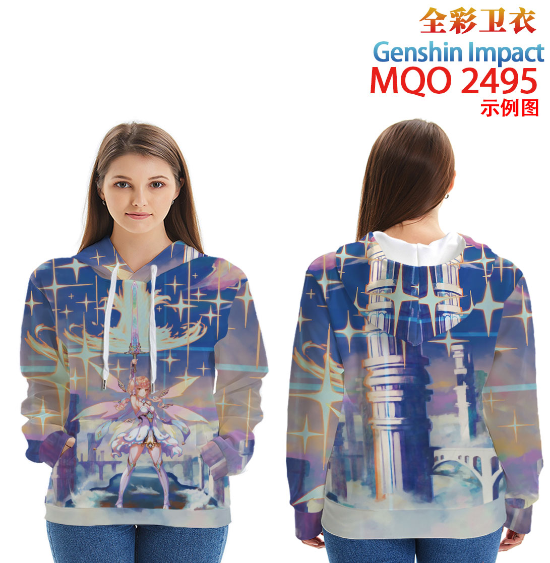 Genshin Impact anime hoodie