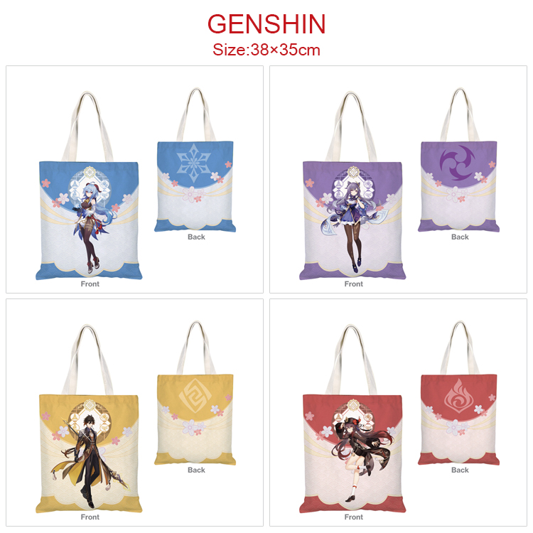 Genshin Impact anime bag