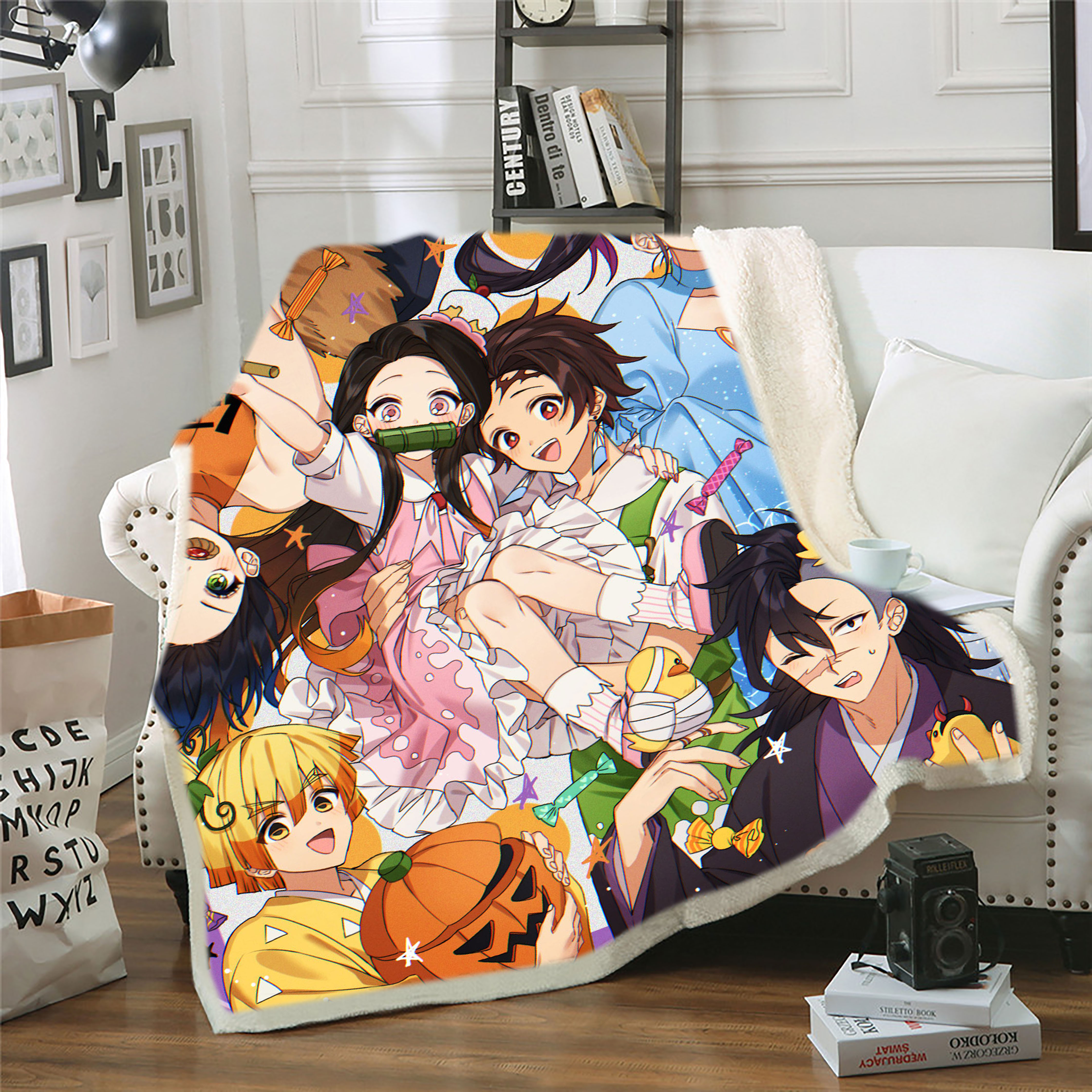 demon slayer kimets anime blanket 150*200cm