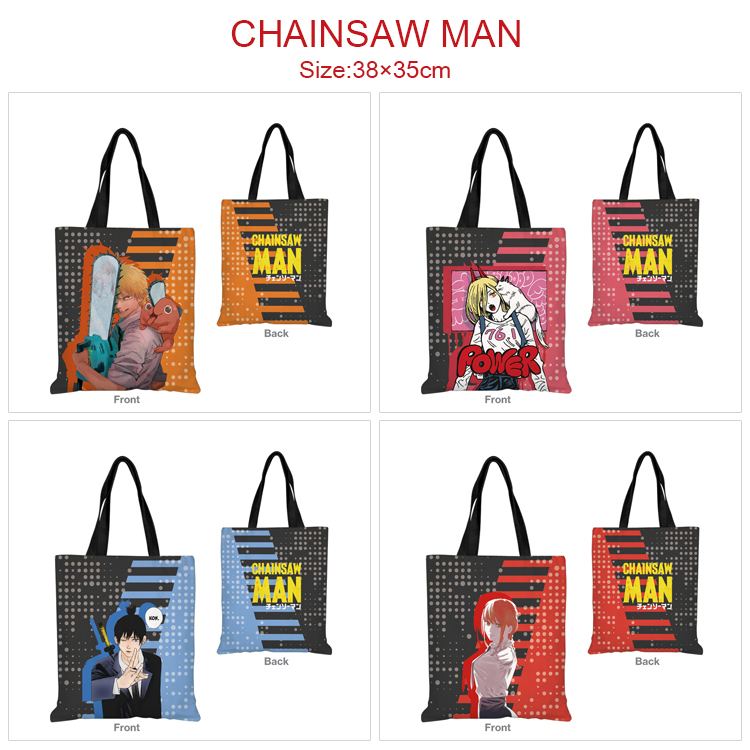 chainsaw man anime bag