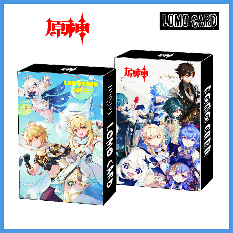 Genshin Impact Anime lomo cards price for a set of 30 pcs