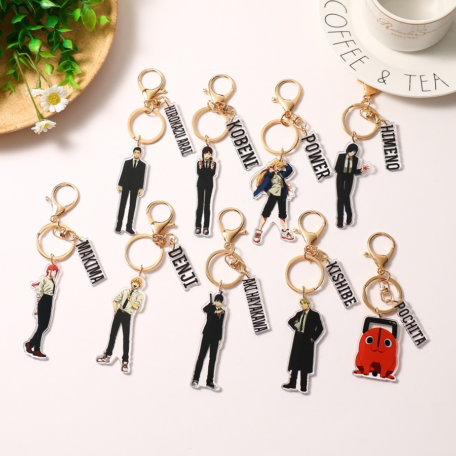 chainsaw man anime keychain7cm