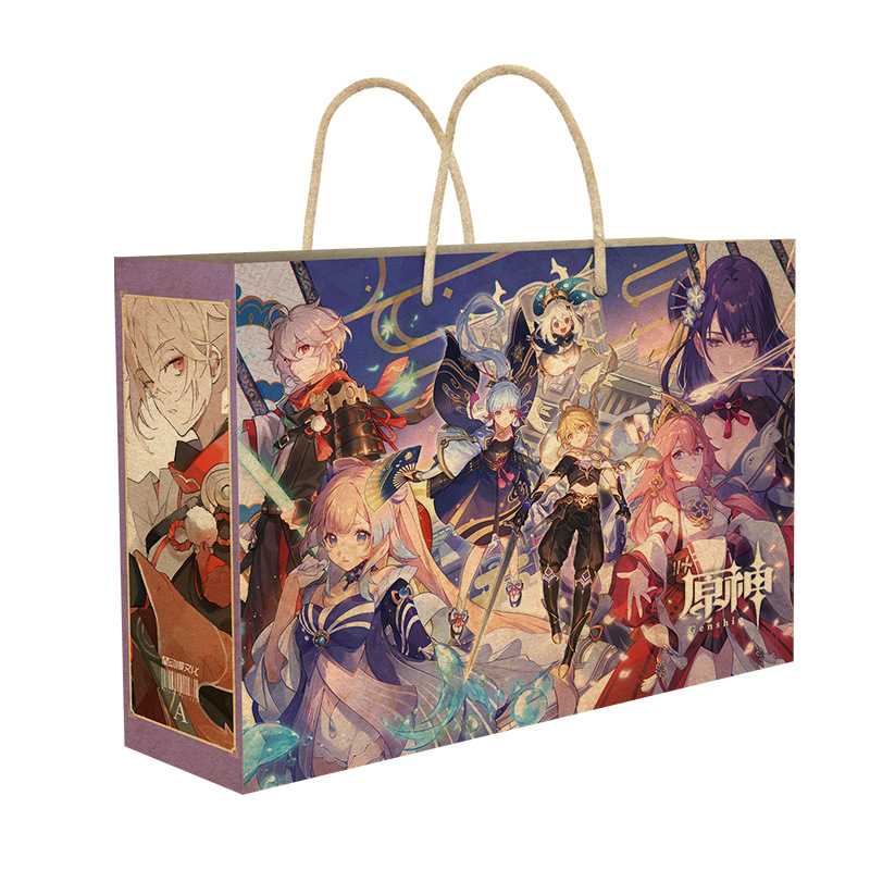 Genshin Impact anime gift box include 20 style gifts