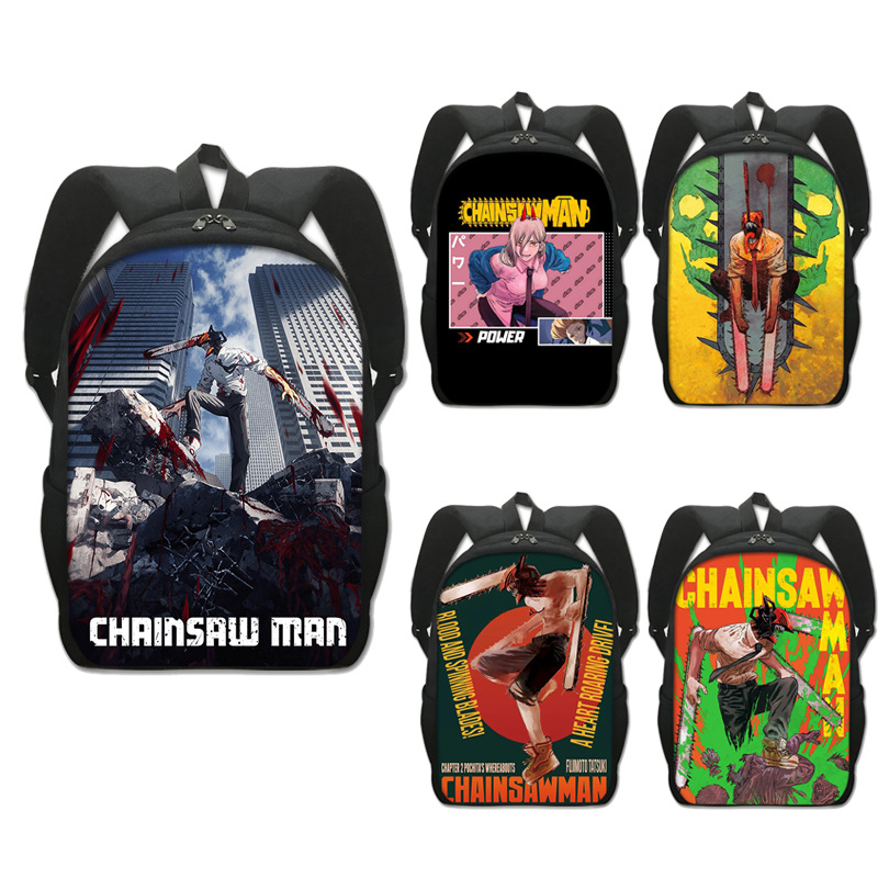 chainsaw man anime bag