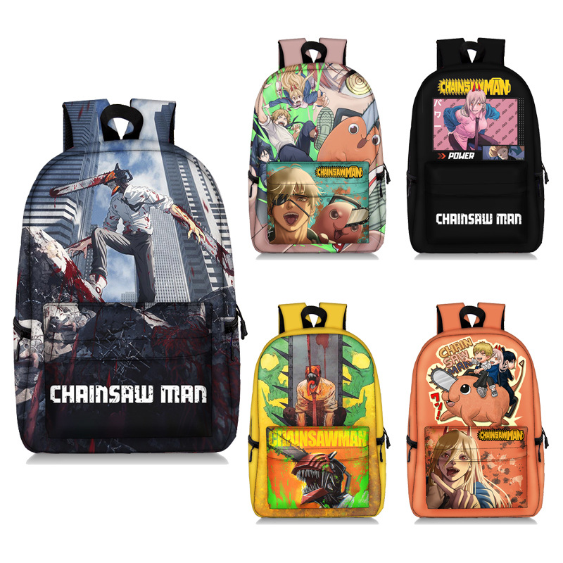 chainsaw man anime bag