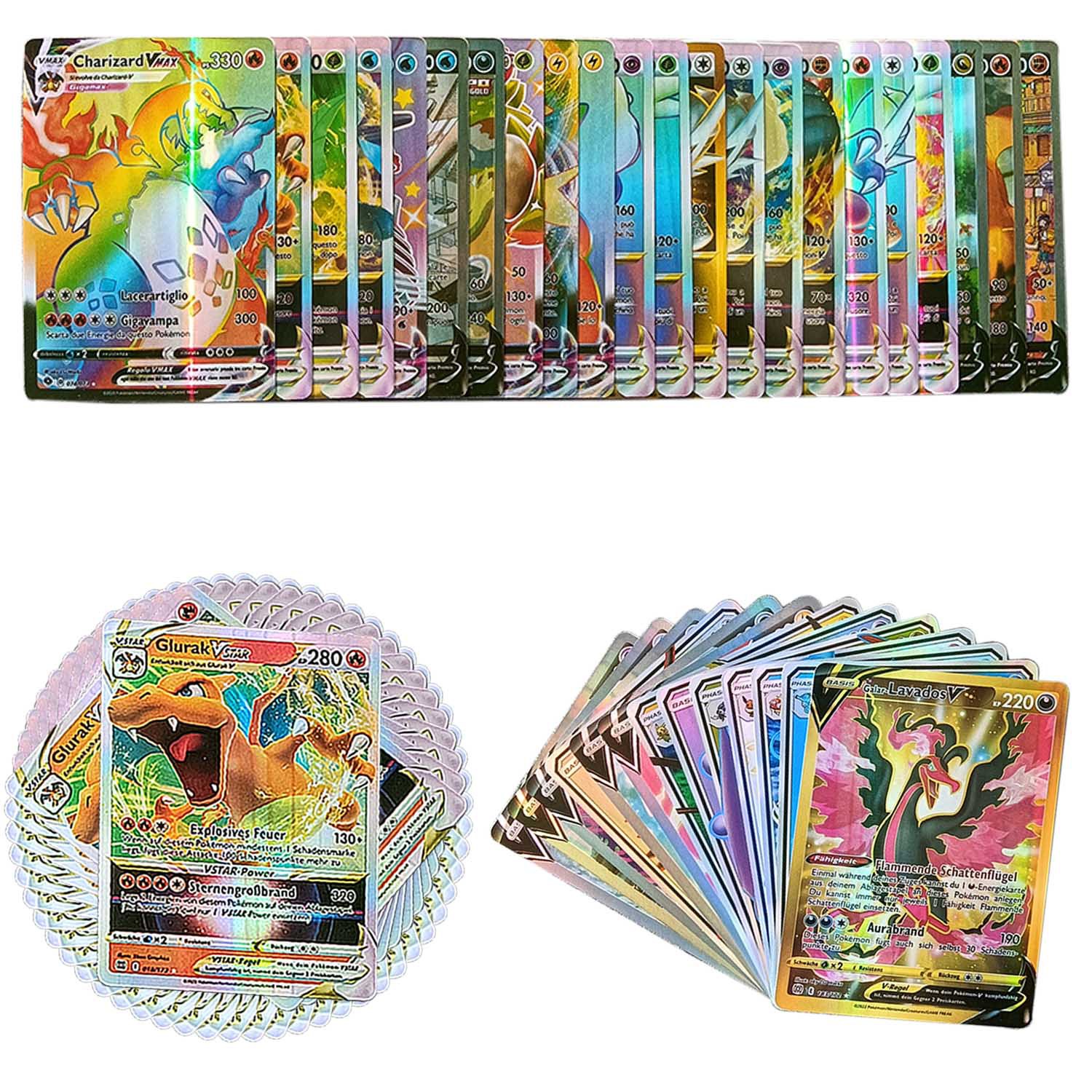 Pokemon anime card 100pcs