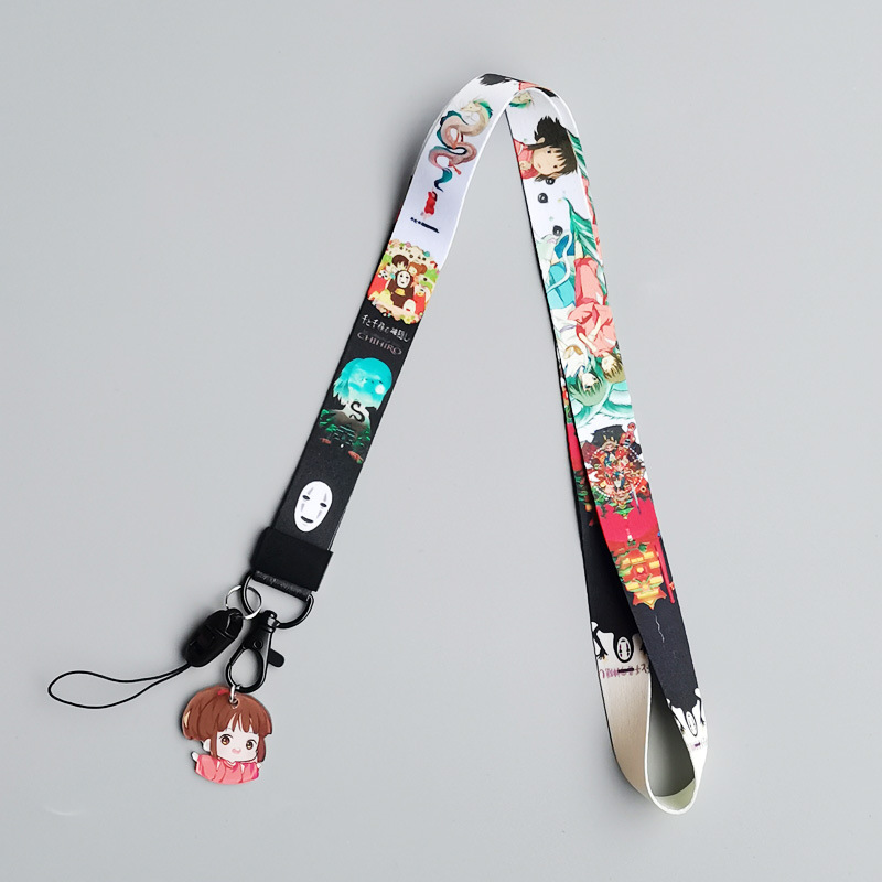 Spirited Away anime lanyard phonestrap 45cm