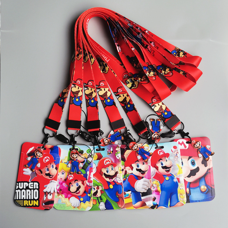 super Mario anime lanyard phonestrap7*11cm price for 10 pcs