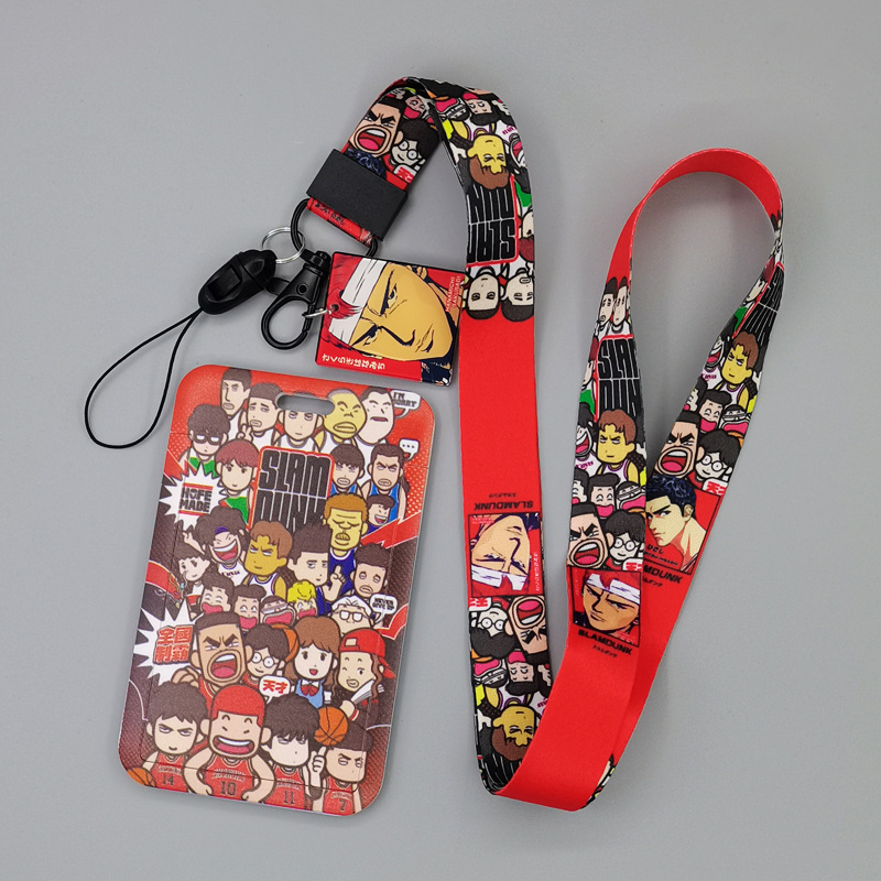 Slam dunk anime lanyard phonestrap7*11cm price for 10 pcs