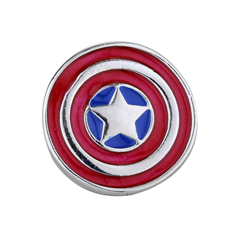 Superhero anime badge