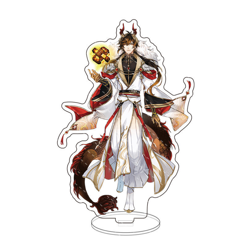 Genshin Impact anime Standing Plates 15cm