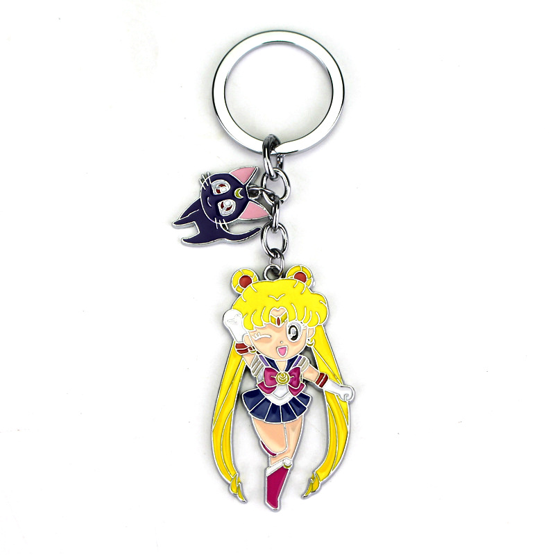 Sailor Moon Crystal anime keychain