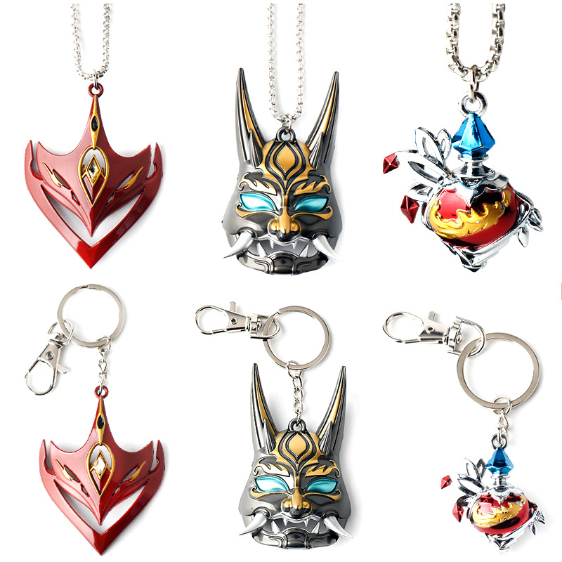 Genshin Impact anime necklace