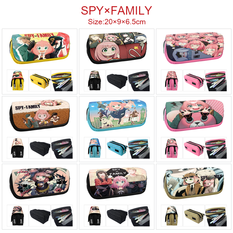 SPY×FAMILY anime pencil bag 20*9*6.5cm