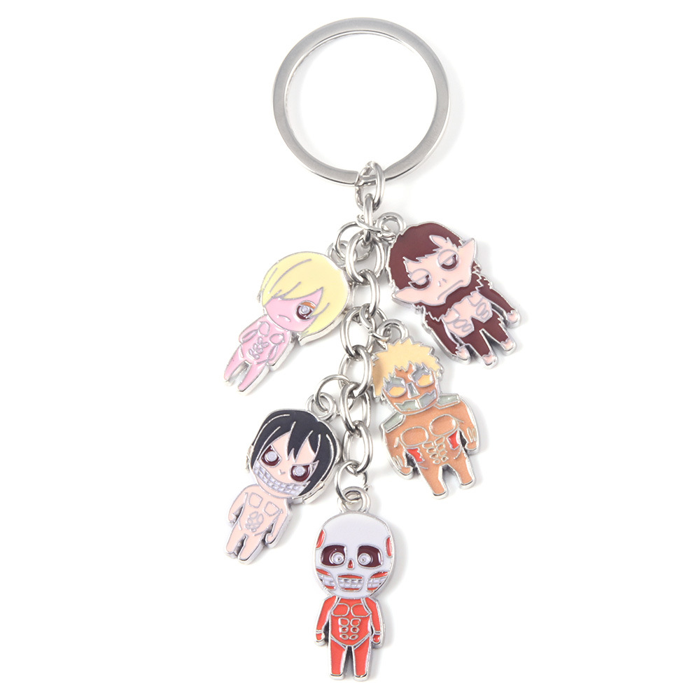 Attack On Titan anime keychain