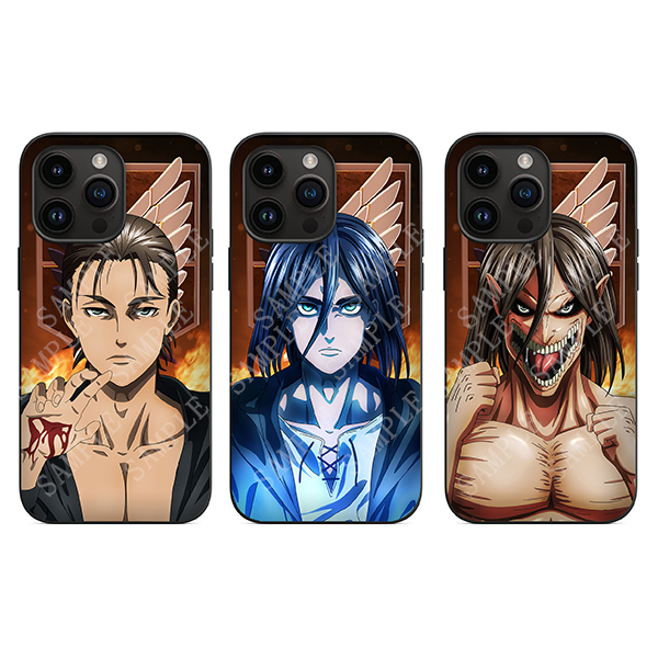 Attack On Titan anime Mobile phone shell price for 10 pcs