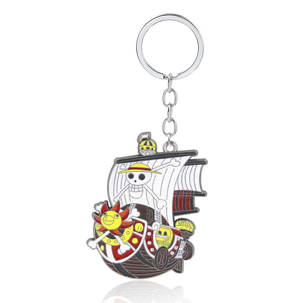 One piece anime keychain