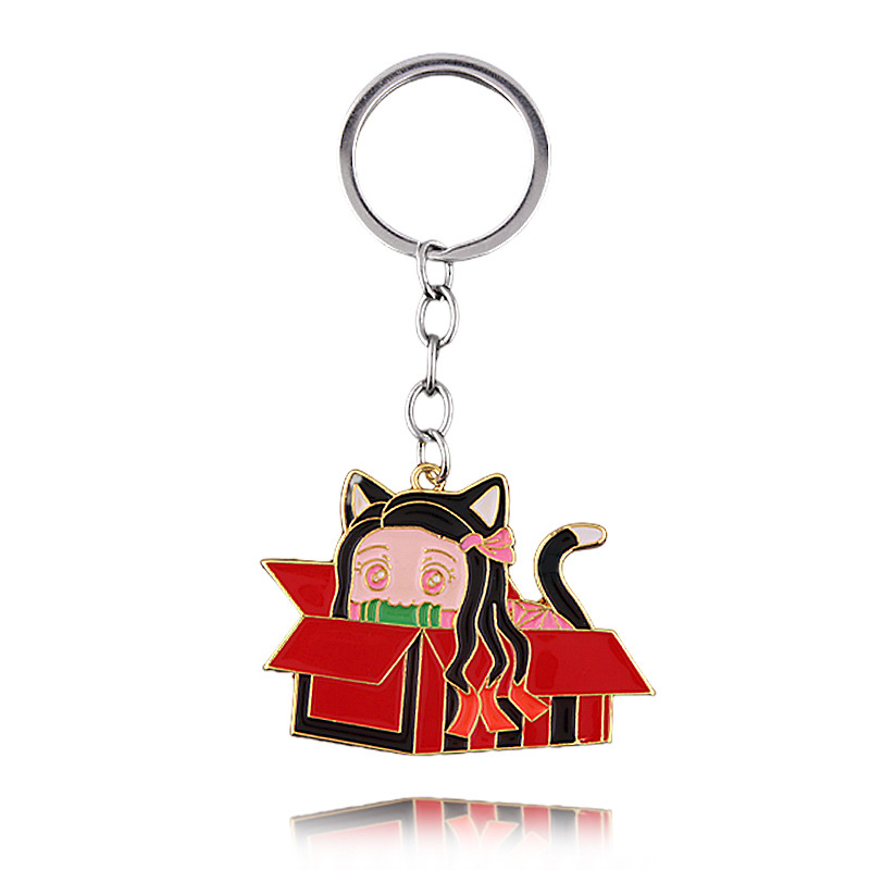 demon slayer kimets anime keychain