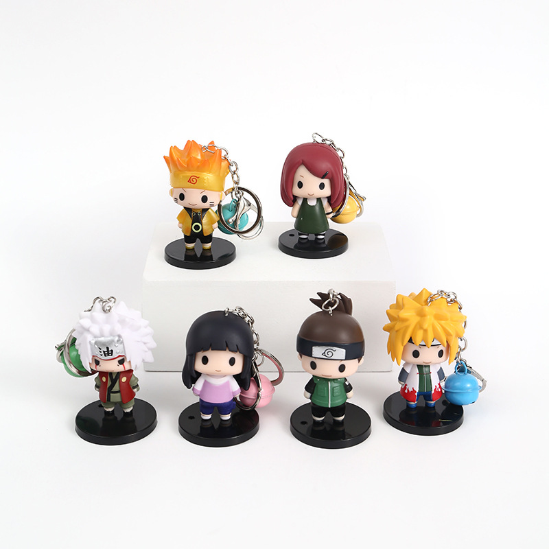 Naruto anime Keychain price for a set 7.5cm