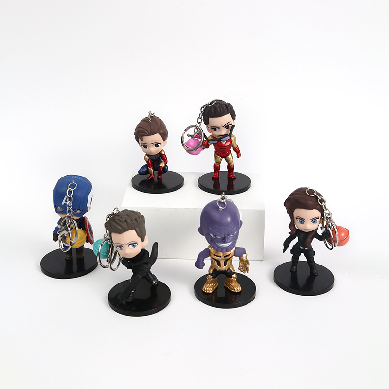 Avengers anime Keychain price for a set 9cm