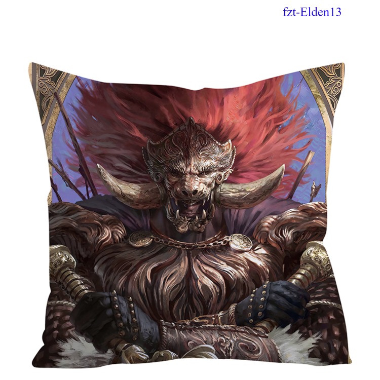 Elden Ring anime square full-color pillow cushion 45*45cm