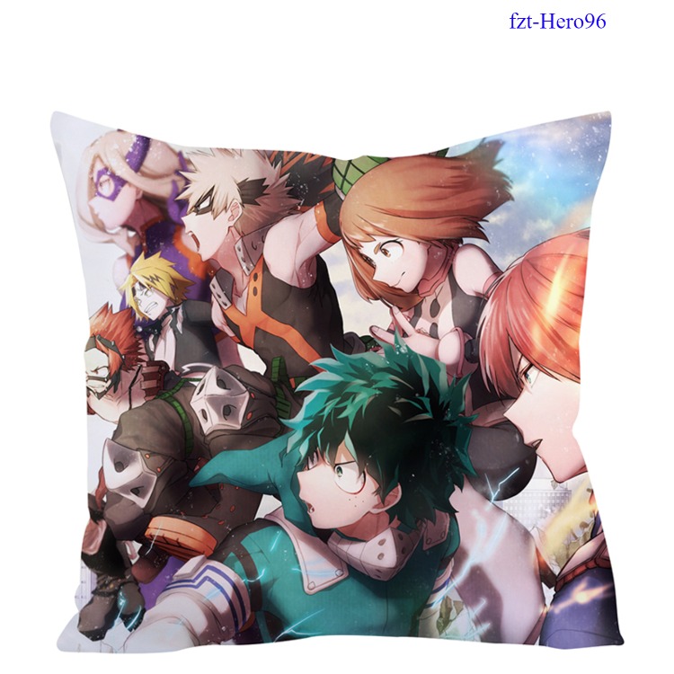 My Hero Academia anime square full-color pillow cushion 45*45cm