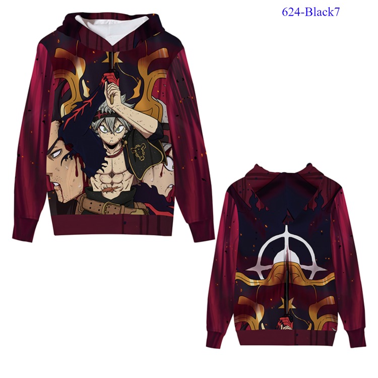 Black Clover anime hoodie