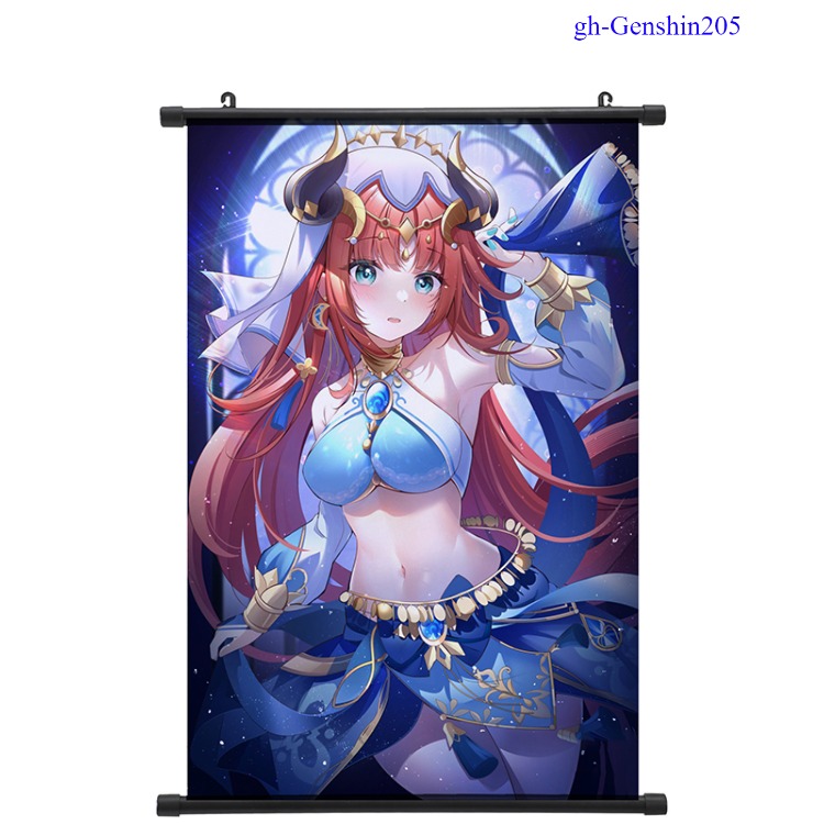 Genshin Impact anime wallscroll 60*90cm&40*60cm