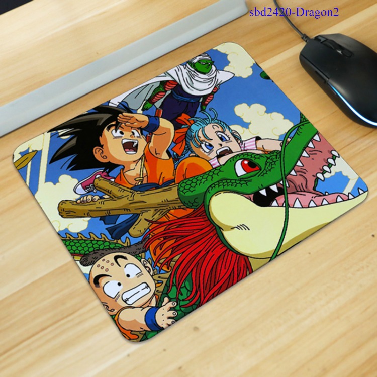 Dragon Ball anime deskpad 300x250x3mm locking edge & 240X200X2mm non locking edge