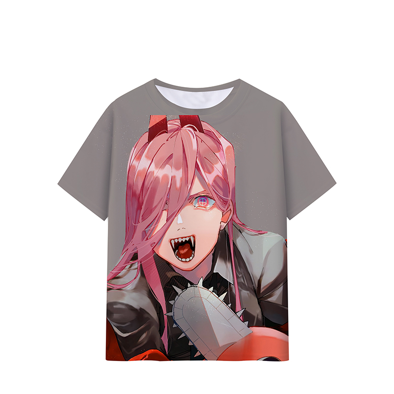 chainsaw man anime T-shirt