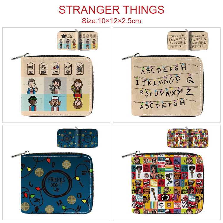 Stranger Things anime bag10*12*2.5cm