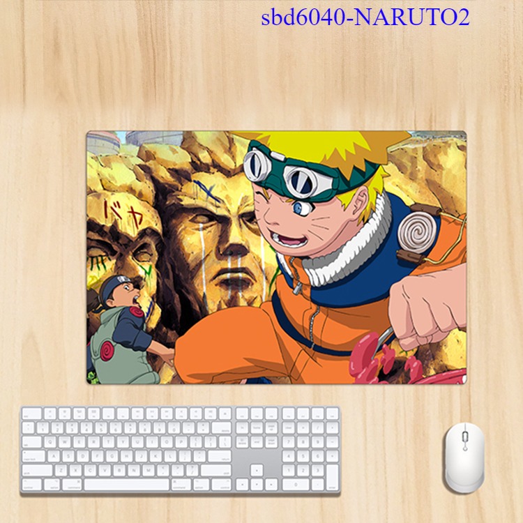 Naruto anime desk mat 600X400x3mm