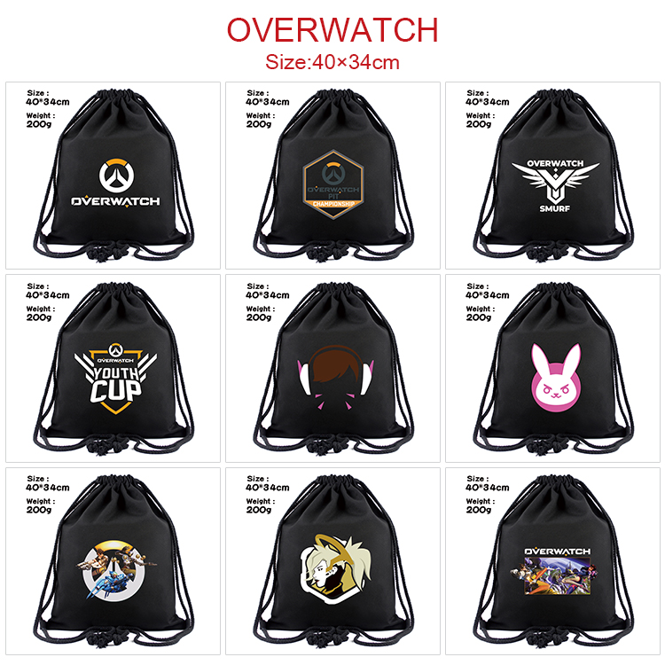 Overwatch anime bag40*34cm