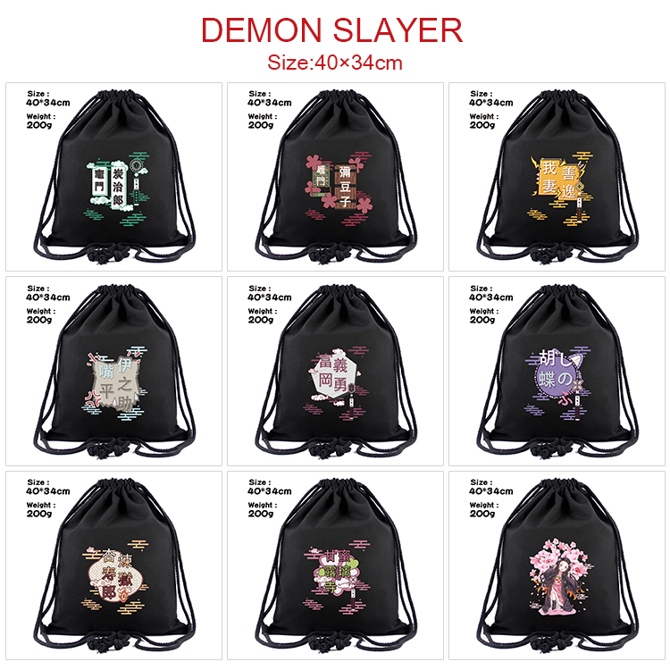 demon slayer kimets anime bag40*34cm