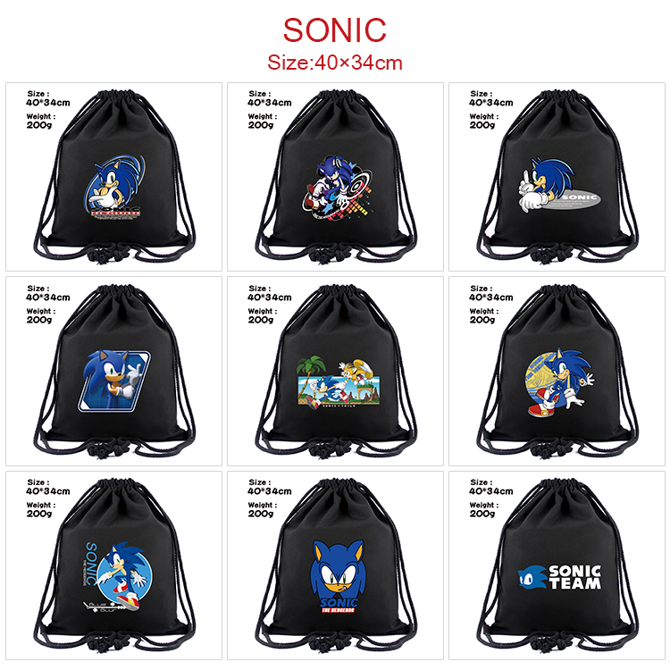 Sonic anime bag40*34cm