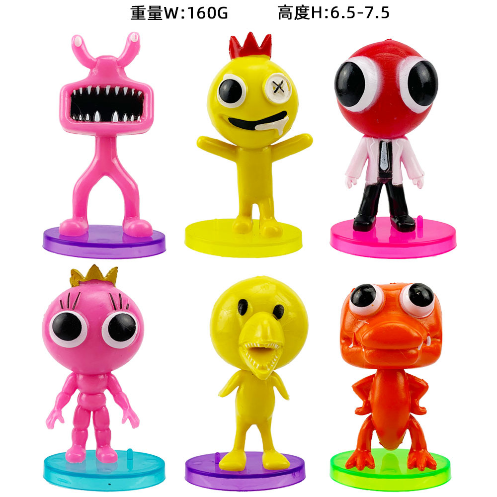 rainbow friends anime figure