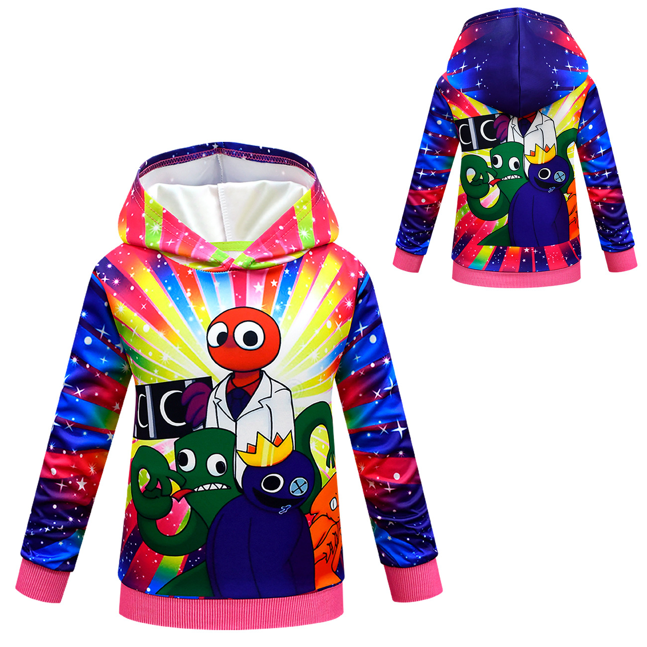 rainbow friends anime hoodie 5201